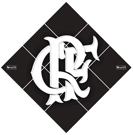 Quadro Escudo do Flamengo nº 03 3d Mosaico 09 Peças