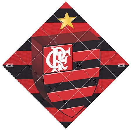 Quadro Escudo do Flamengo nº 01 3d Mosaico 25 Peças
