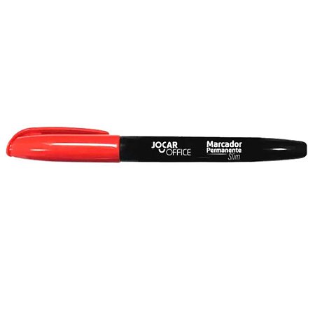 Marcador Permanente Vermelho