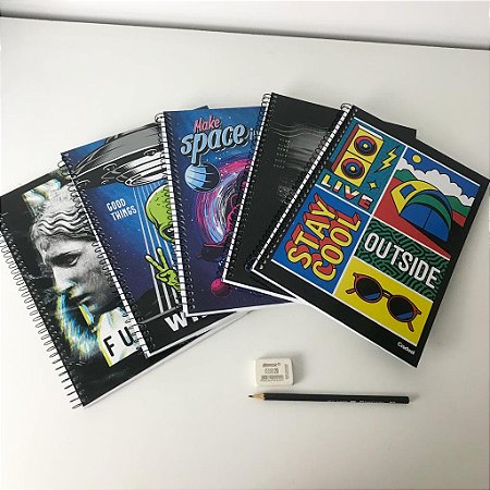 Caderno Universitário 1 Matéria Unissex