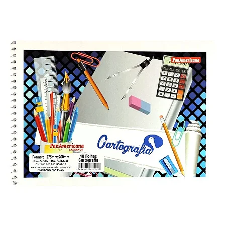 Caderno de Cartografia 96 Folhas