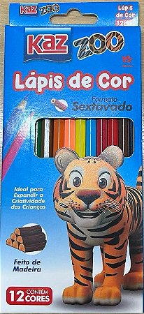 Lápis de Cor - Formato Sextavado