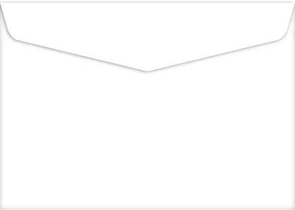 Envelope branco 10x15cm