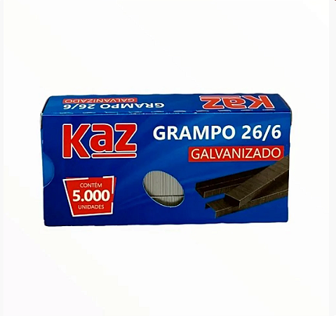 Grampo Galvanizado 26/6