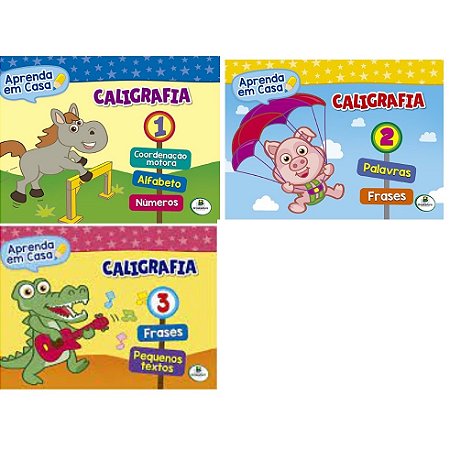 Livro de atividades Caligrafia