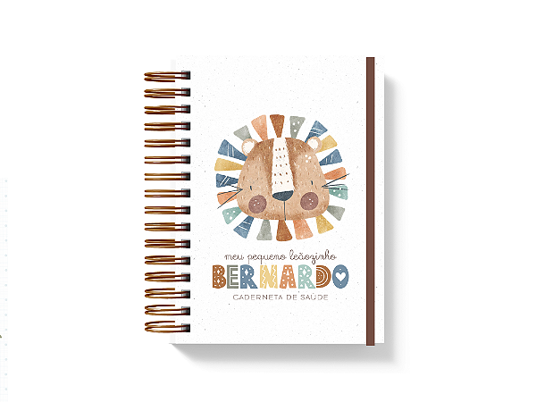 Caderneta - Leão Bebê