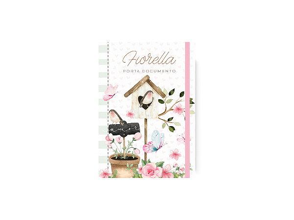 Porta documentos - Jardim