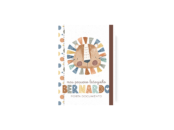 Porta documentos - Leão Bebê