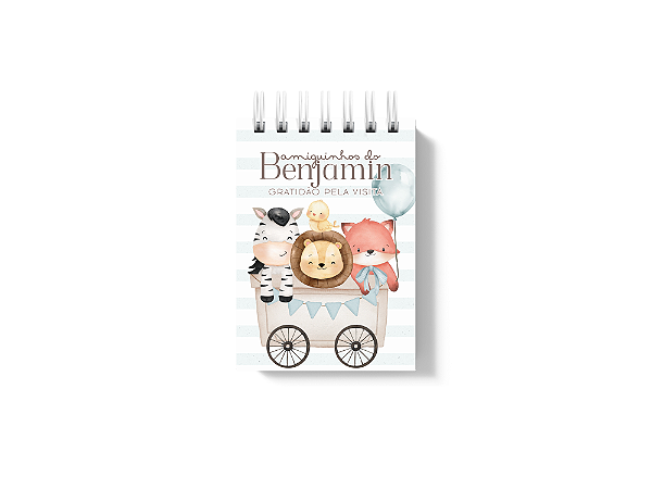 Bloquinho - Trem com Animais