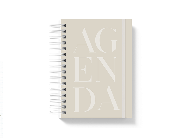 Agenda 2026 - AGENDA bege
