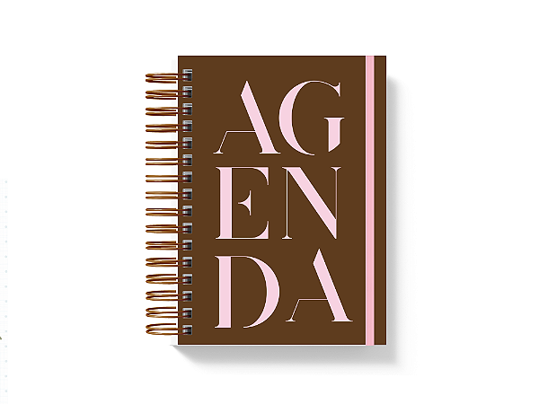 Agenda 2026 - AGENDA marrom