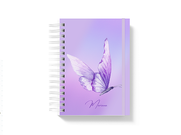 Planner 2026 - Borboleta lilás