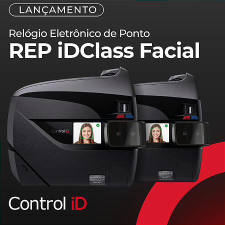 Relógio de Ponto REP iDClass Facial Control iD (Portaria 671/2021)