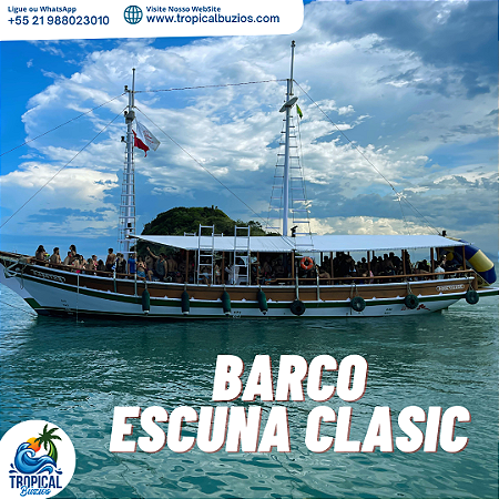 Passeio de Escuna Clássica - Valor por Pessoa