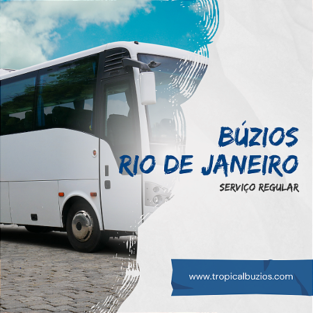 Ônibus (Búzios | Rio de Janeiro) - Preço por Trecho por Pessoa