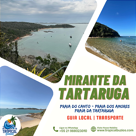 Trilha Mirante da Tartaruga - Preço por Pessoa