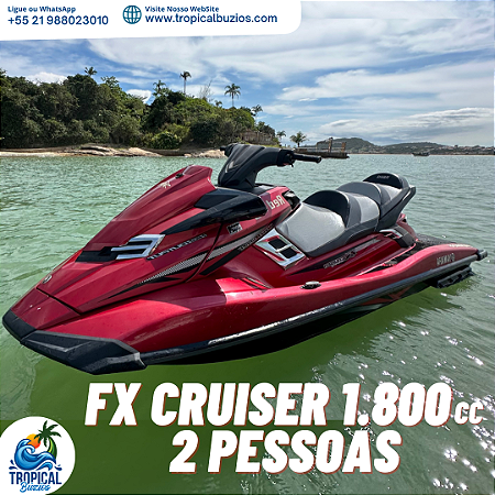 JET SKI FX 1.800 cc - Búzios Até 2 Pessoas