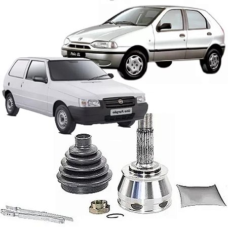 JUNTA HOMOCINÉTICA HOMOCINÉTICO UNO MILLE FIORINO PALIO SIENA PITBULL FIRE 1.0/1.3/1.4 8V 96 97 98 99 00 01 02 03 04 05 06 DENTES EXTERNO 22 INTERNO 20 VT5041