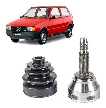 JUNTA HOMOCINÉTICA HOMOCINÉTICO UNO PREMIO MILLE ELBA FIORINO 1.0/1.3/1.5R/1.6R 80 81 82 83 84 85 86 87 88 89 90 91 92 93 94 95 96 DENTES EXTERNO 22 INTERNO 20 VT5014