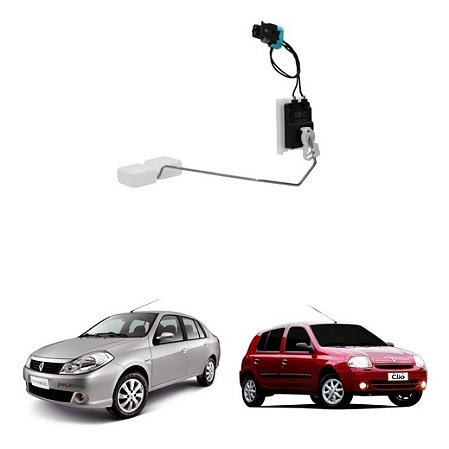 SENSOR NÍVEL BOIA COMBUSTIVEL CLIO SYMBOL 1.0/1.6 4CIL. 8V/16V 05 06 07 08 09 10 11 12 13 14 15 16 FLEX 2396/T010123