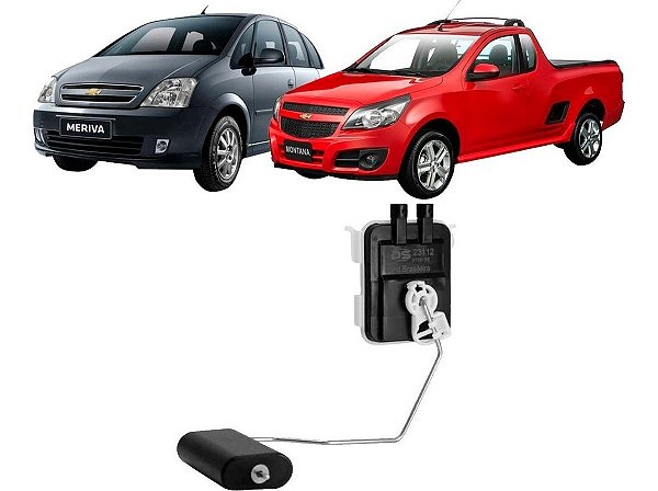 SENSOR NÍVEL BOIA COMBUSTIVEL MERIVA MONTANA 1.4 8V 4CIL. FLEX 07 08 09 10 11 12 13 14 15 16 17 23112/T010192
