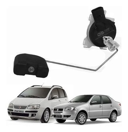 SENSOR NÍVEL BOIA COMBUSTIVEL PALIO SIENA 1.0/1.3/1.4/1.8 4CIL. 8V 03 04 05 06 07 08 09 FLEX PALIO SIENA 1.0/1.3/1.6 4CIL. 8V/16V GASOLINA 97 98 99 00 01 02 03 04 05 2308/T010116