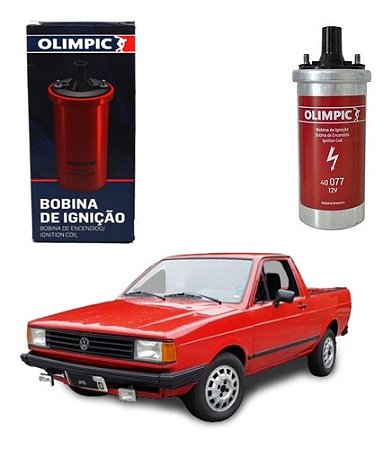BOBINA IGNIÇÃO CARBURADO SANTANA/GOL 92/93 C/CATALIZADOR GAS TR 40098/AMD1050