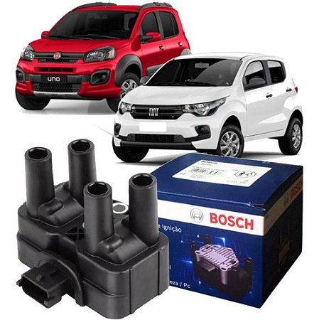 BOBINA IGNIÇÃO MOBI 16/22 PALIO 10/22 1.0 EVO UNO 1.0/1.4 10 11 12 13 14 15 16 17 18 19 20 21 22 BF000ZS0235/BI0058MM