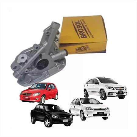BOMBA OLEO AGILE CELTA CORSA CLASSIC MERIVA PRISMA TIGRA 1.0/1.4/1.6 8V/16V 00 01 02 03 04 05 06 07 08 09 10 11 12 13 14 "BROSOL" 24330/BO0300