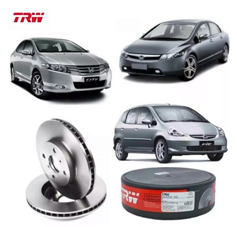 DISCO FREIO DIANTEIRO VENTILADO City Civic Hacth Fit 1.4/1.5/1.6/1.7 91 92 93 94 95 96 97 98 99 00 01 02 03 04 05 06 07 08 09 10 11 12 13 14 "TRW" HF700/RPDI00570 VALOR UNITÁRIO (COMPRE 2 PEÇAS)