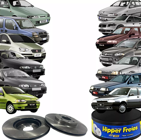 DISCO FREIO DIANTEIRO VENTILADO Brava Doblo Idea Marea Palio Siena Strada Tempra Tipo Tracker 1.3/1.4/1.5/1.6/1.8/2.0/2.4 8V/16V/20V 94 95 96 97 98 99 00 01 02 03 04 05 06 07 08 09 10 11 12 13 14 15 16  HF30/D25/MR003 VALOR UNITÁRIO (COMPRE 2 PEÇAS)