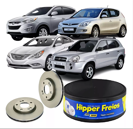 DISCO FREIO DIANTEIRO VENTILADO I30 IX35 Sonata Tucson Soul Magentis Carens Sportage 1.6/2.0/2.4/2.7/3.3 V6 4X2/4X4 16V 05 06 07 08 09 10 11 12 13 14 15 16 17 18 19 HF325D VALOR UNITÁRIO (COMPRE 2 PEÇAS)
