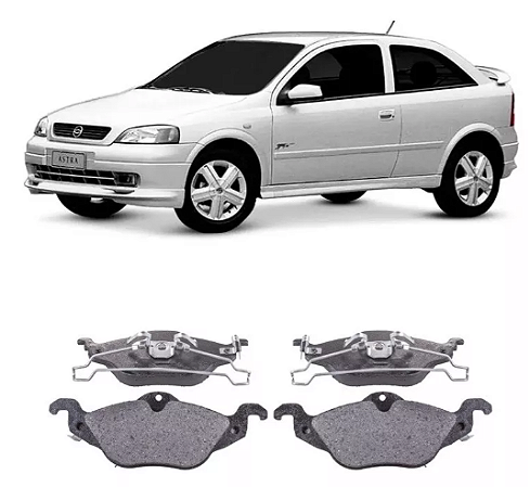 PASTILHA FREIO ASTRA 1.7TD/1.8/2.0 8V 98 99 00 01 02 03 04 05 06 07 08 09 10 11 ARO 14 ECO1007/SYL1101/N-344