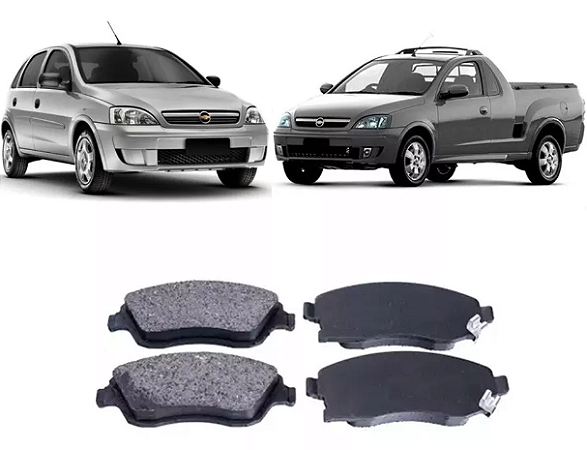 PASTILHA FREIO CORSA MONTANA 1.0/1.4/1.8 02 03 04 05 06 07 08 09 10 11 12 ECO1016/SYL1105/N-360