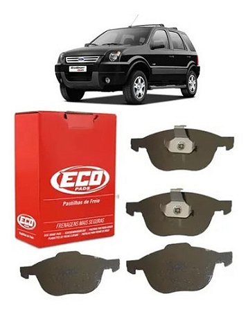 PASTILHA FREIO ECOSPORT 2.0 05/09 (AUTOMATICO) FOCUS 08/09 VOLVO C30 1.6/1.8/2.0 C70 S40 V50 05 06 07 08 09 10 ECO1432/SYL1212/N192