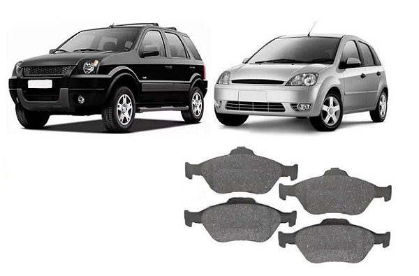 PASTILHA FREIO ECOSPORT FIESTA 1.0/1.4/1.6/2.0 02 03 04 05 06 07 08 09 COM ABS ECO1234/SYL1243/N-152