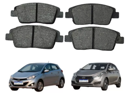 PASTILHA FREIO HYUNDAI HB20 1.0 12V 12/19 12 13 14 15 16 17 18 19 ECO1519/SYL6260/N1286