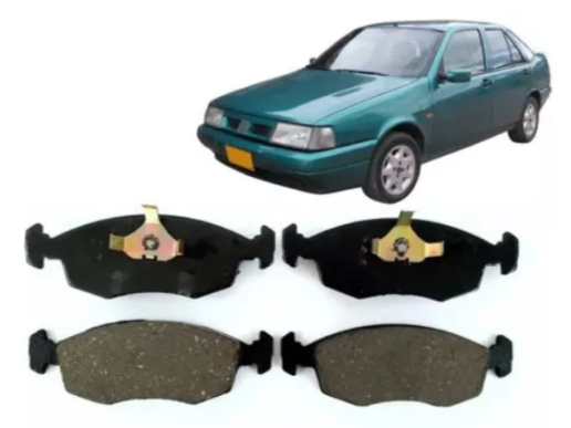 PASTILHA FREIO ESCORT VERONA GOL LOGUS POINTER SIENA PALIO TEMPRA TIPO UNO 1.6/2.0 TURBO 8V/16V 93 94 95 96 97 98 99 ECO1042/SYL1194/SYL1228/N-530/N-131
