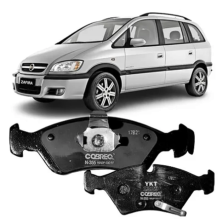 PASTILHA FREIO MERIVA ZAFIRA 1.4/1.8/2.0 10 11 12 ECO1460/SYL2104/N-375