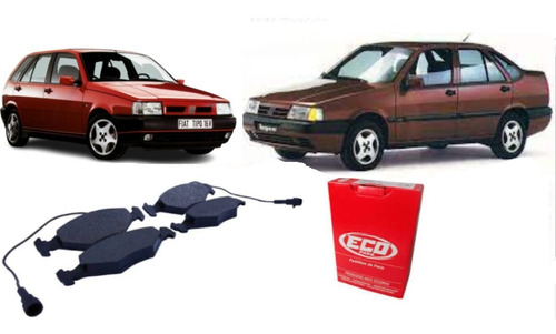 PASTILHA FREIO FIAT TEMPRA 2.0 8V/16V 93/97 TIPO 94/97 93 94 95 96 97 ECO1075/SYL1190/N513