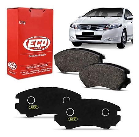 PASTILHA FREIO TRASEIRO TRASEIRA HONDA CITY 1.5 16V 09/16 CIVIC 1.5/1.6 90/96 CRX 87/91 PRELUDE 90/92 CONCERTO 1.5/1.6 89/95 87 88 89 90 91 92 09 10 11 12 13 14 15 16 ECO1396/SYL2250/N1458