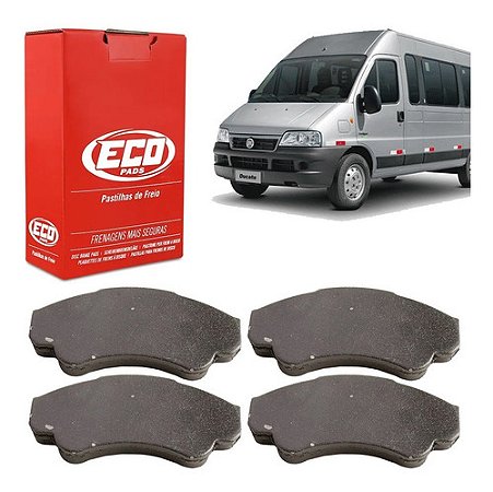 PASTILHA FREIO TRASEIRO TRASEIRA CITROEN JUMPER 01/09 DUCATO 01/09 BOXER 02/10 01 02 03 04 05 06 07 08 09 10 11 12 ECO1325/SYL1152/N1169