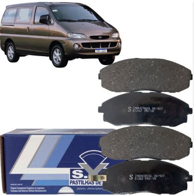 PASTILHA FREIO HYUNDAI H1 2.4/2.5 97/01 97 98 99 00 01 ECO1238/SYL1262