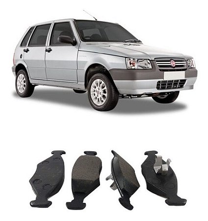 PASTILHA FREIO UNO MILLE ECONOMY WAY 09/14 09 10 11 12 13 14 ECO1452/SYL2183/N542