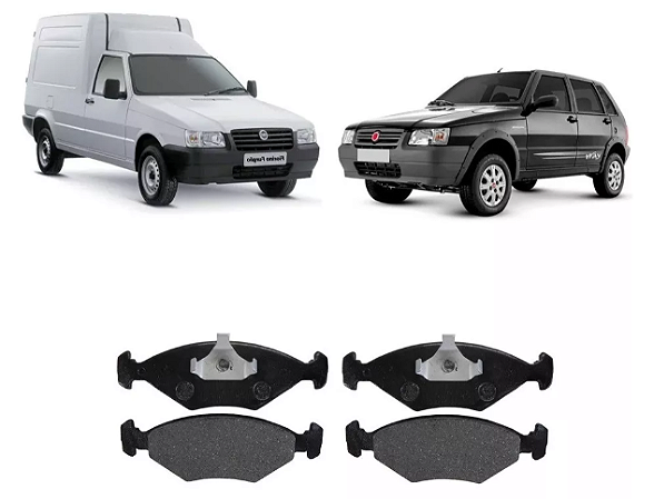 PASTILHA FREIO FIORINO TIPO UNO WAY 1.0/1.6 93 94 95 96 97 98 99 00 01 02 03 04 05 06 07 08 09 10 ECO1074/SYL1189/N-511