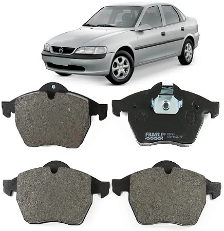 PASTILHA FREIO CALIBRA VECTRA 2.0/2.2/2.5 96 97 98 99 00 01 02 03 04 05 ECO1009/SYL1084/N-348
