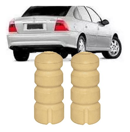 KIT AMORTECEDOR BATENTE TRASEIRO VECTRA 97 98 99 00 01 02 03 04 05 06 "PARCIAL" X2 PEÇAS 15031