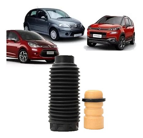 KIT AMORTECEDOR BATENTE DIANTEIRO "PARCIAL" C3/PICASSO/AIR CROSS PARCIAL 12 13 14 15 16 17 18 19 20 21 "V8" 15363