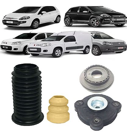 KIT AMORTECEDOR BATENTE ARGO CRONOS UNO FIORINO GRAND SIENA MOBI PALIO NOVO SIENA UNO EVO ATRACTIVE 10 11 12 13 14 15 16 17 18 19 20 21 15074