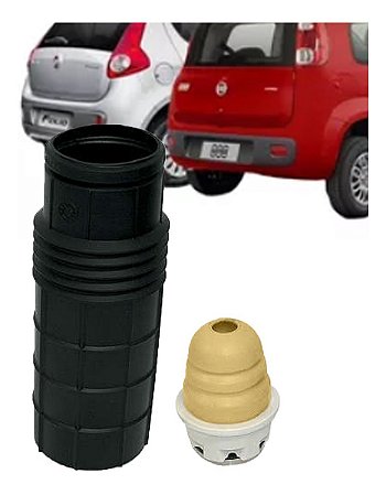 KIT AMORTECEDOR COXIM BATENTE TRASEIRO NOVO PALIO SIENA UNO EVO 10/20 10 11 12 13 14 15 16 17 18 19 20 "PARCIAL" 15075